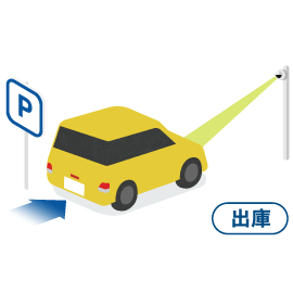 駐車場出口