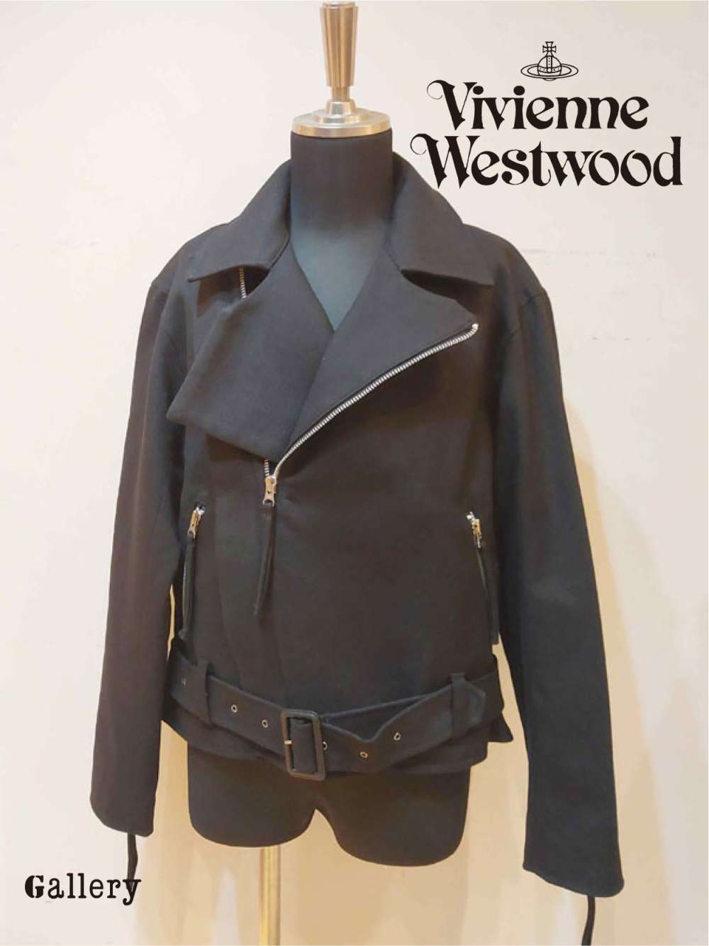 Vivienne Westwood コットンライダースジャケット