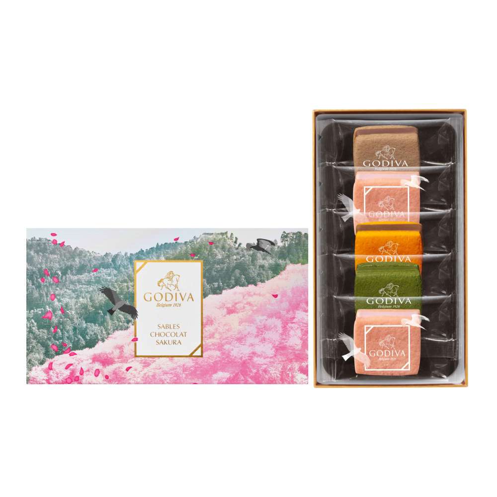 サブレショコラ 桜 アソートメント | ゴディバ | ショップニュース