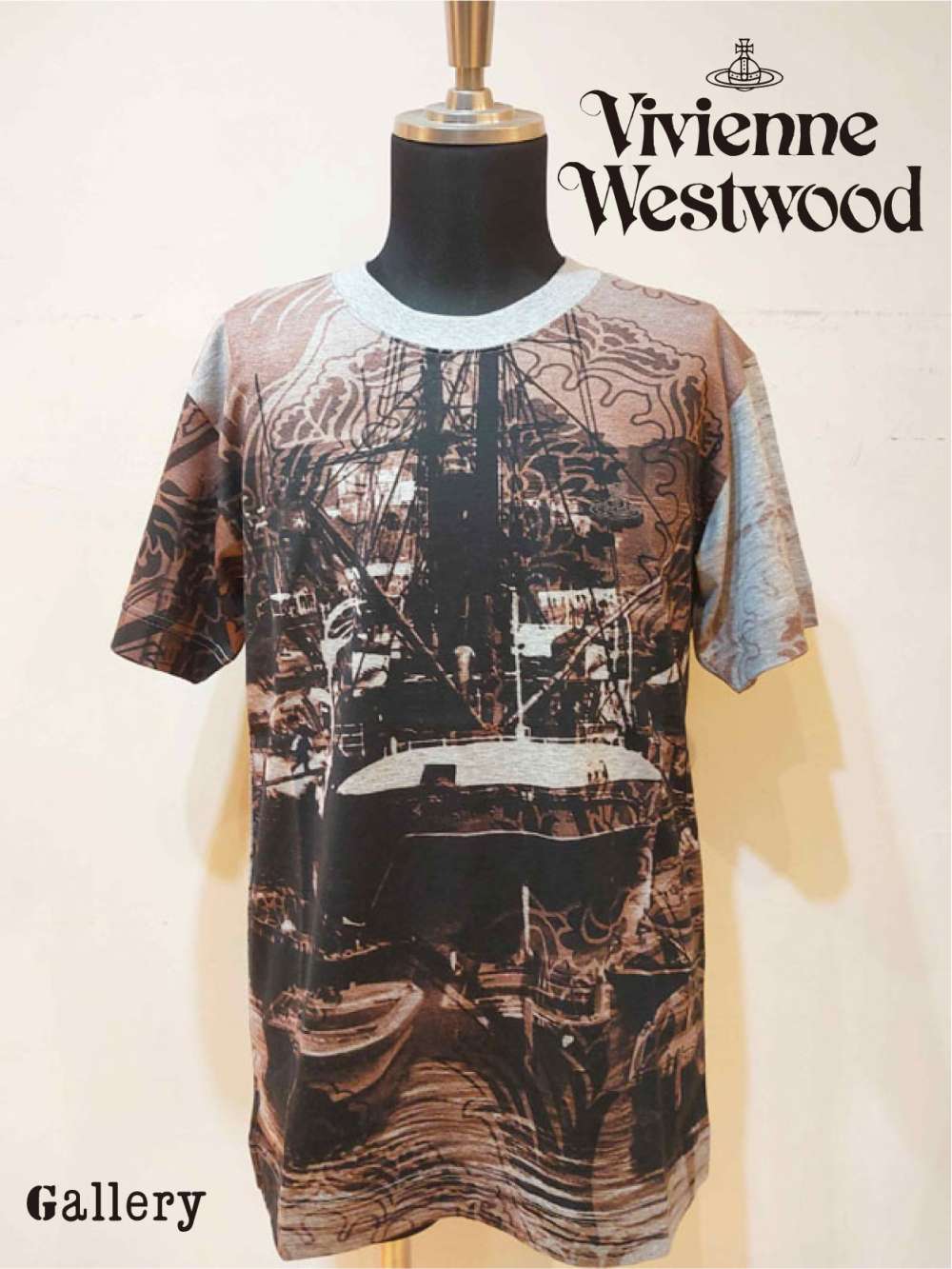 日本製　綿100% Vivienne Westwoodヴィヴィアンウエストウッド