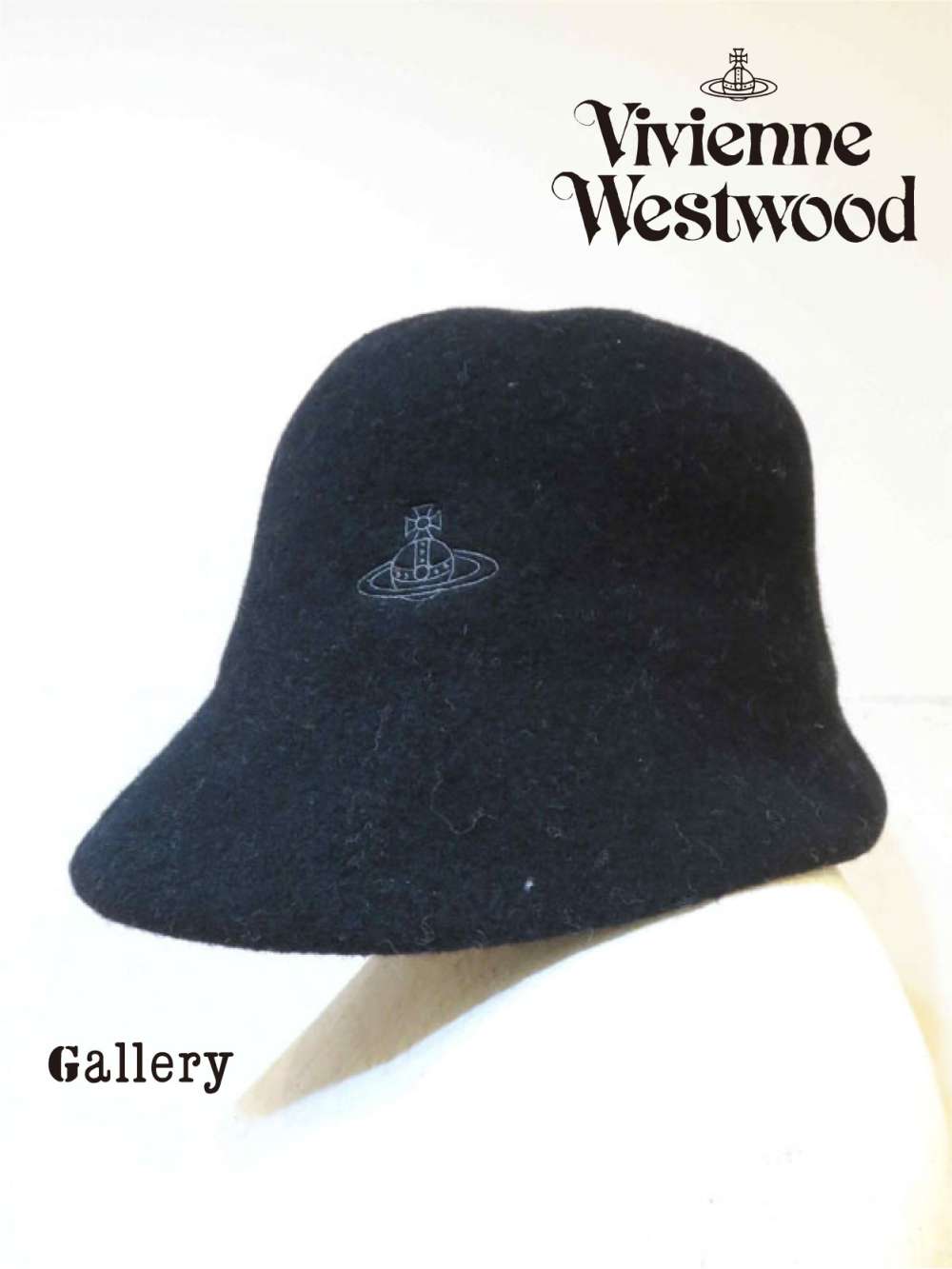 ヴィヴィアンウエストウッド 日本製 サイズS~M バイカラーハット ORB 帽子
